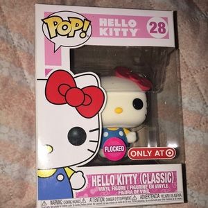 Flocked Hello Kitty Target Exclusive Funko Pop